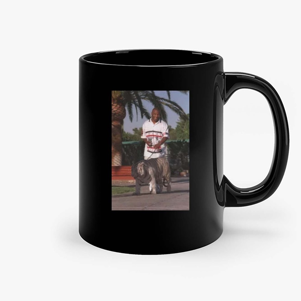 Mike Tyson Walking Tiger Retro Ceramic Mugs.jpg