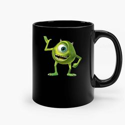 mike wazowski 2 ceramic mugs, funny mug, birthday gift mug, custom mug, gift for her, gift for him