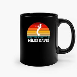 miles davis vintage ceramic mugs, funny mug, birthday gift mug, custom mug, gift for her, gift for him