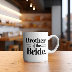 brother of the bride mug