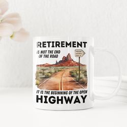 retirement mug, retirement gifts for women men, gift from coworkers, happy retirement gifts for him, retirement mug