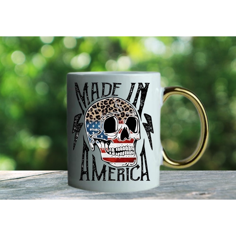 Made in America 11oz Coffee Mug with Patriotic Design, Veteran's Gift, Gift for Her, Patriotic Coffee Mug..jpg
