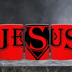 superhero jesus gift for coffee lover, jesus coffee mug, christian mug, scripture coffee mug, scripture gift, bible