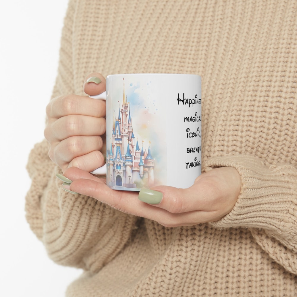 Disney Castle, Words That go Through My Head Every Time I See it. Disney Coffee Mug, Disney Castle Coffee Mug..jpg