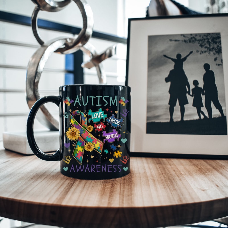 Autism Awareness Mug, Autism Mom Mug, Autism Teacher Mug, Gift for Autism Awareness, Mental Health Awareness, Inclusion Mug, ADHD Mugs,.jpg