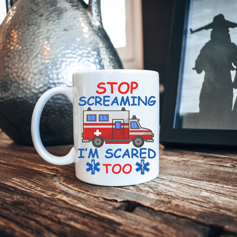 Funny EMT Mug, Funny EMT Gifts, Gift for paramedics, Funny First Responder Mug, First Responder Gift, Funny EMS Gift, gift for medics,.jpg