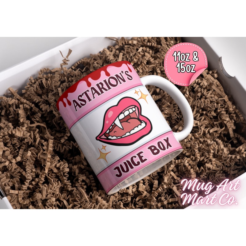 Astarion's Juice Box Mug Astarion BG3 Mug Baldur's Gate Merch Bg3 Shadowheart Gift.jpg