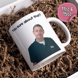 tim robinson you sure about that i think you should leave large funny coffee mug, perfect gift for itysl fans