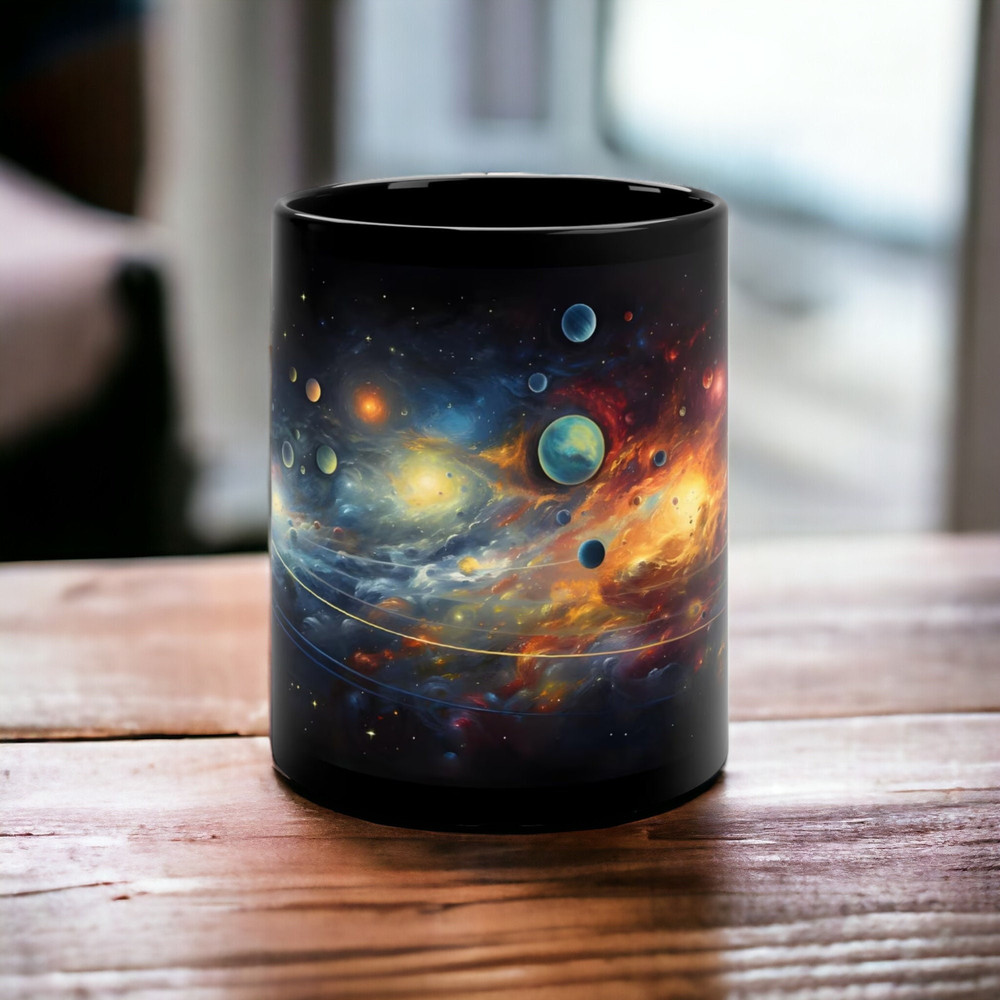 Space Mug, Celestial Mug, Cosmic Coffee Cup, Stellar Ceramic Cup, Space Lover Mug, Galaxy Mug, Planets Mug, Universe Mug, Astronomy Gift,.jpg