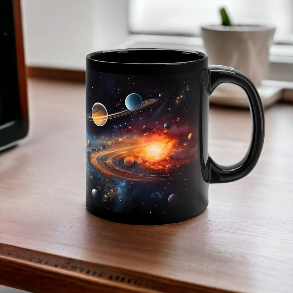 Space Themed Mug, Ceramic Space Mug 11oz, Cosmos Universe Interstellar Cup, Astronomy Coffee Mug, Cosmic Mug Astronomy Present, Space Gift.jpg