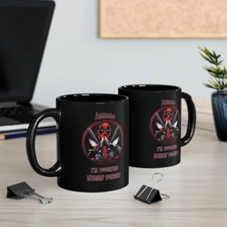 deadpool mug, deadpool coffee mug, deadpool 11oz mug, dead pool mug, superhero mug, superhero mug