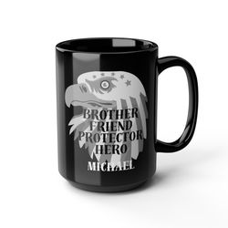 patriotic 4th of july coffee mug, gift for brother mug, gift for sister mug