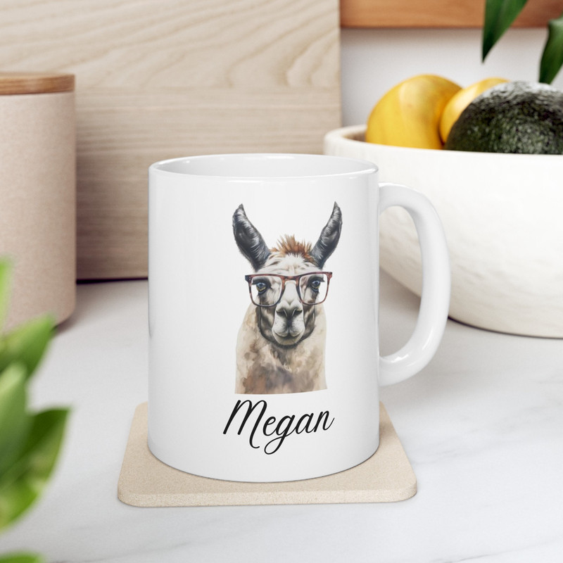 personalized llama Mug, (11oz) custom llama mug, coffee mug, llama, llama mug, personalized mug, custom mug, llama, mug.jpg