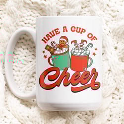cute christmas mug, kids christmas mug, hot chocolate mug, christmas eve box filler, boy girl xmas secret santa, festive