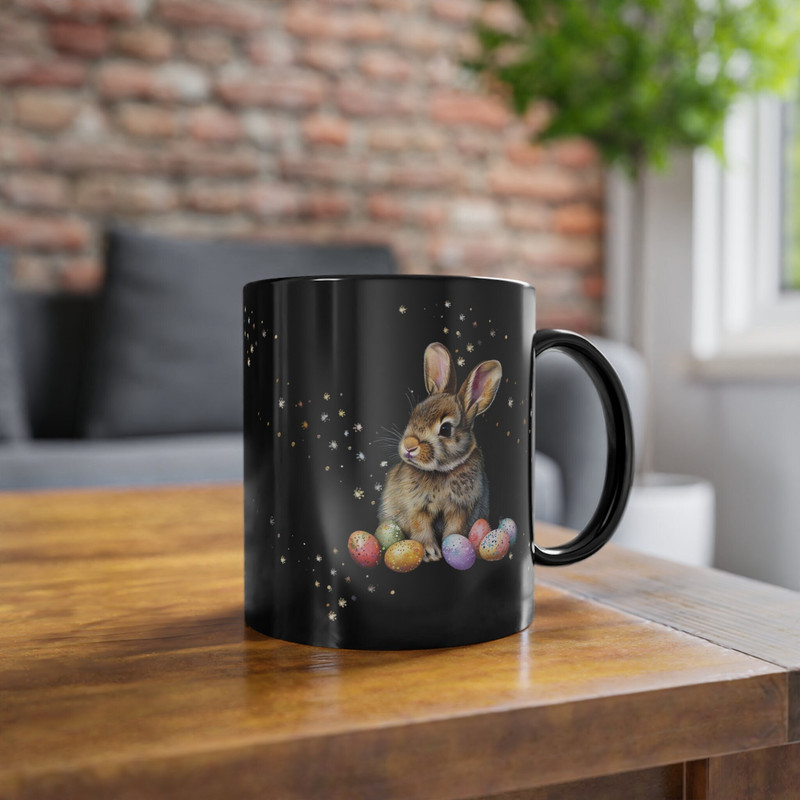 Adorable Easter Bunny Mug  11oz cup  gift for her  gift for her.jpg