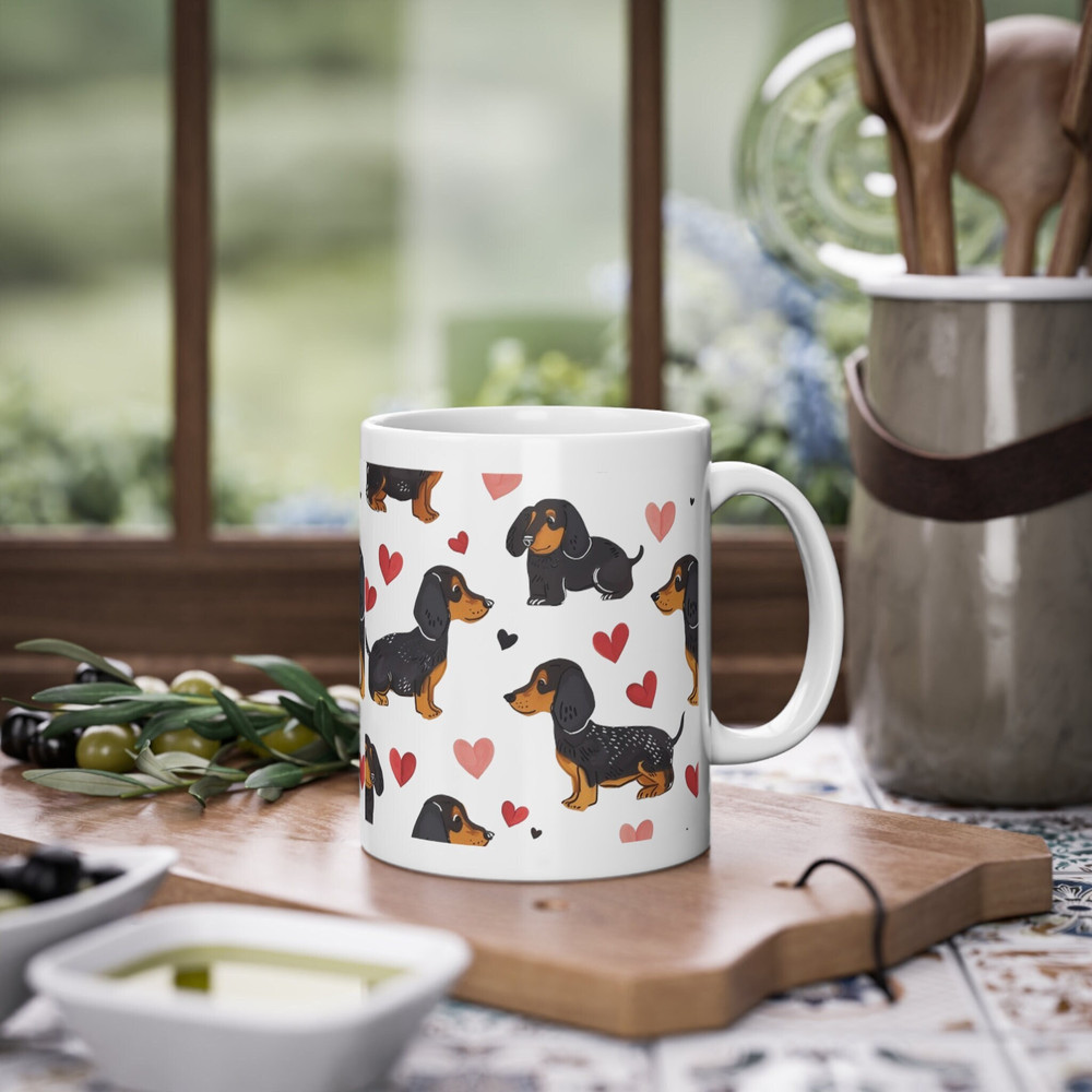 dachshund heart mug 11oz mug coffee lover drinking mugs gift for him gift for her.jpg