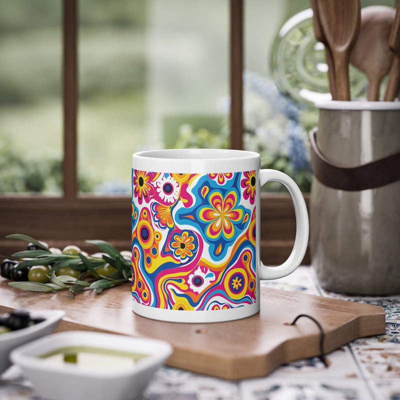 groovy colorfull designed mug 11oz mug coffee lover drinking mugs gift for him gift for her.jpg