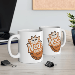 neds breads twenty one pilots clancy ceramic mug,