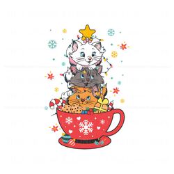 Aristocats Christmas Marie Berlioz Toulouse PNG Download, Trending Digital File