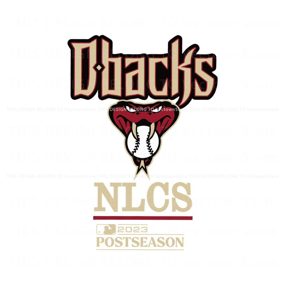 Arizona Diamondbacks Dbacks NLCS Post Season SVG File.jpg