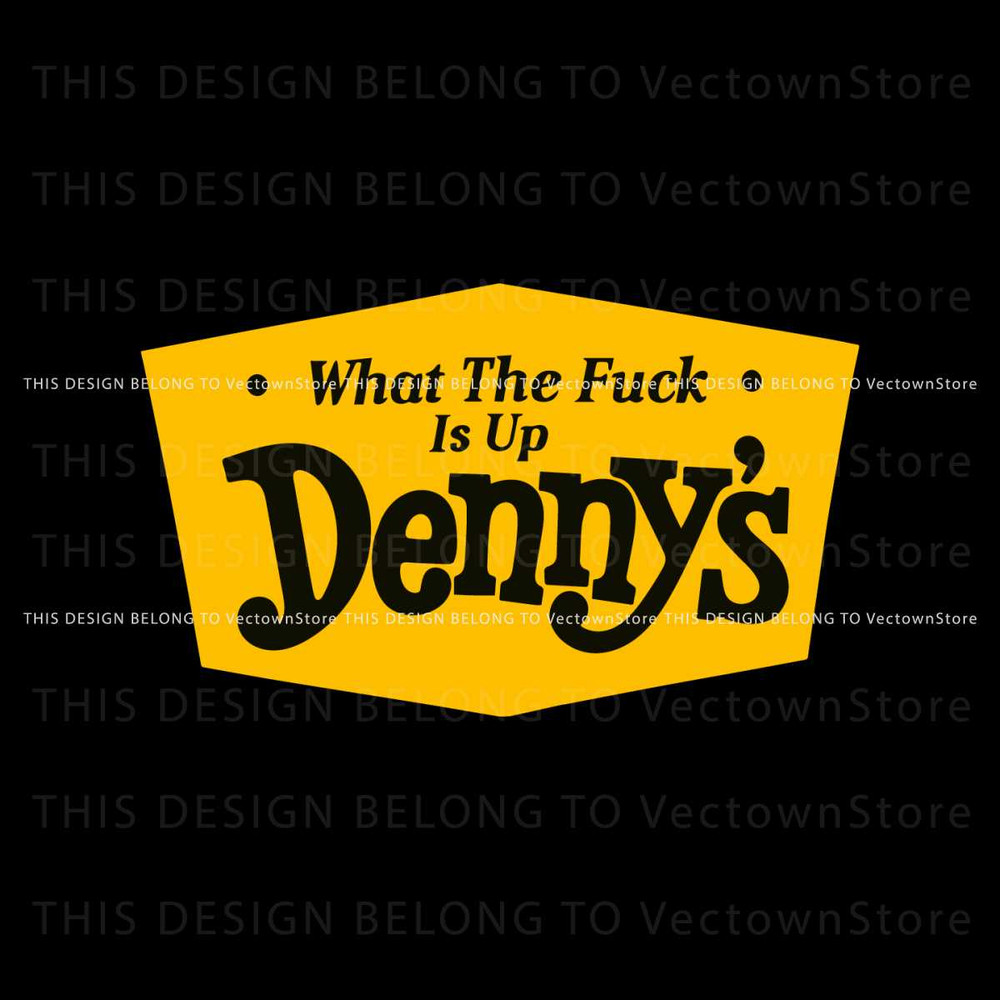 Blink 182 Dennys What The Fuck Is Up SVG Cutting Digital File.jpg