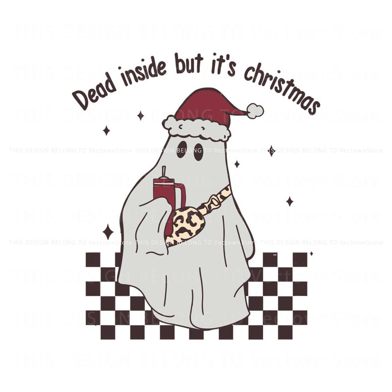Boojee Dead Inside But Its Christmas SVG Cutting Digital File.jpg