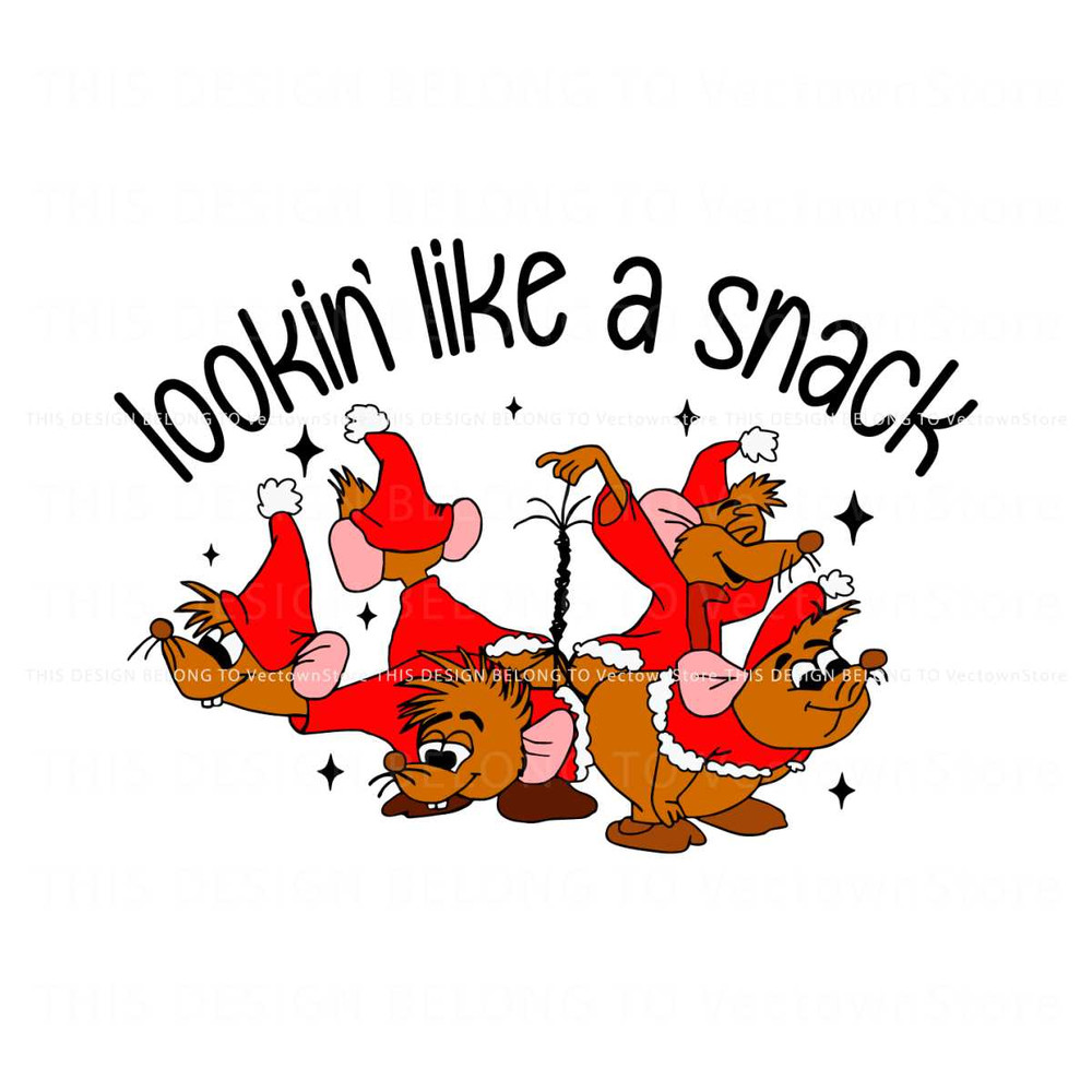 Christmas Cinderella Mice Coloured Looking Like A Snack SVG.jpg