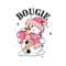 Cute Bougie Pink Snowman SVG Digital Cutting File.jpg