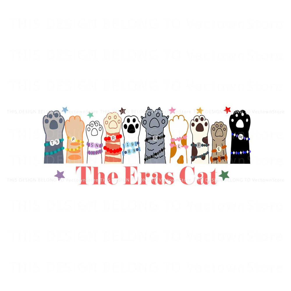 Cute Cat The Eras Cat Christmas PNG Sublimation Design.jpg
