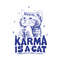 Cute Karma Is A Cat Purring in My Lab SVG Graphic File.jpg
