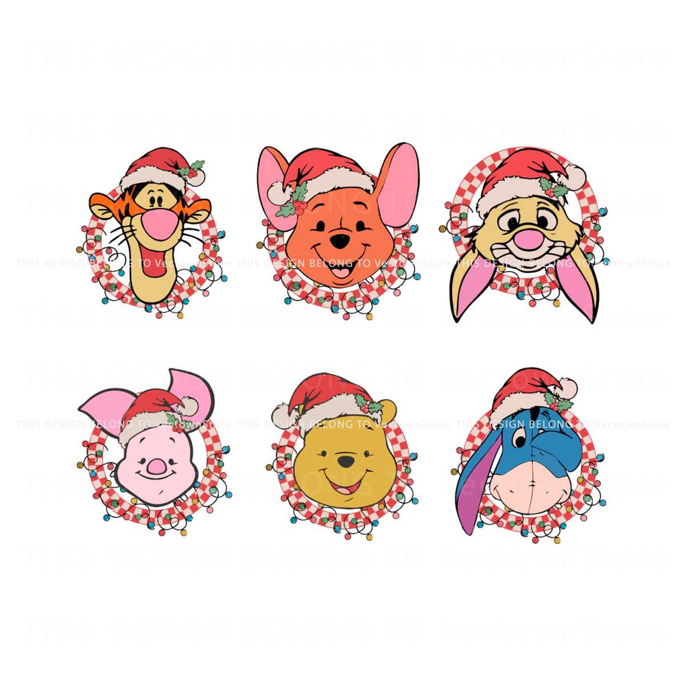 Disney Winnie The Pooh And Friends Christmas SVG Bundle.jpg