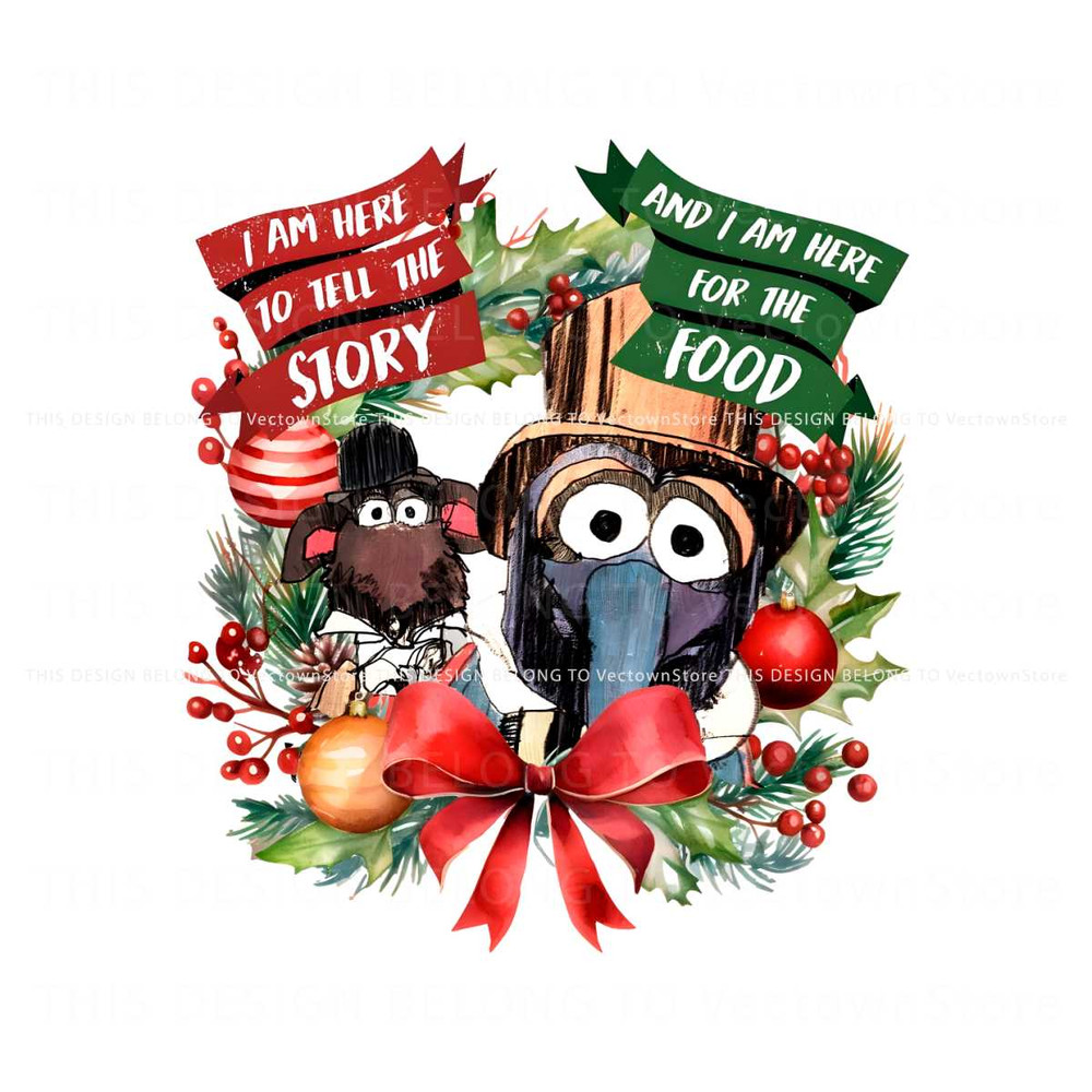 Gonzo Rizzo I Am Here For The Food PNG Download File.jpg