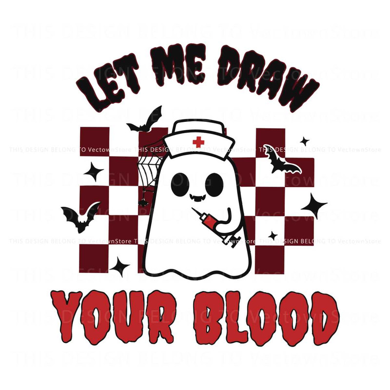Horror Let Me Draw Your Blood SVG Graphic Design File.jpg