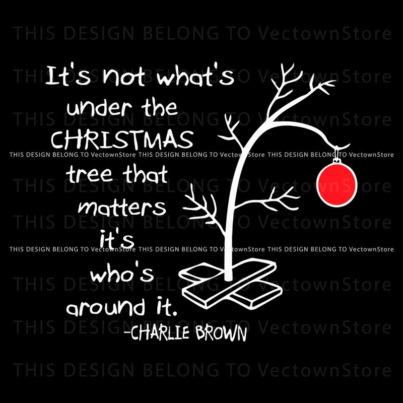 Its Not Whats Under The Christmas Tree SVG For Cricut Files.jpg