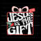 Jesus Is The Gift Christian Christmas SVG Digital Cricut File.jpg