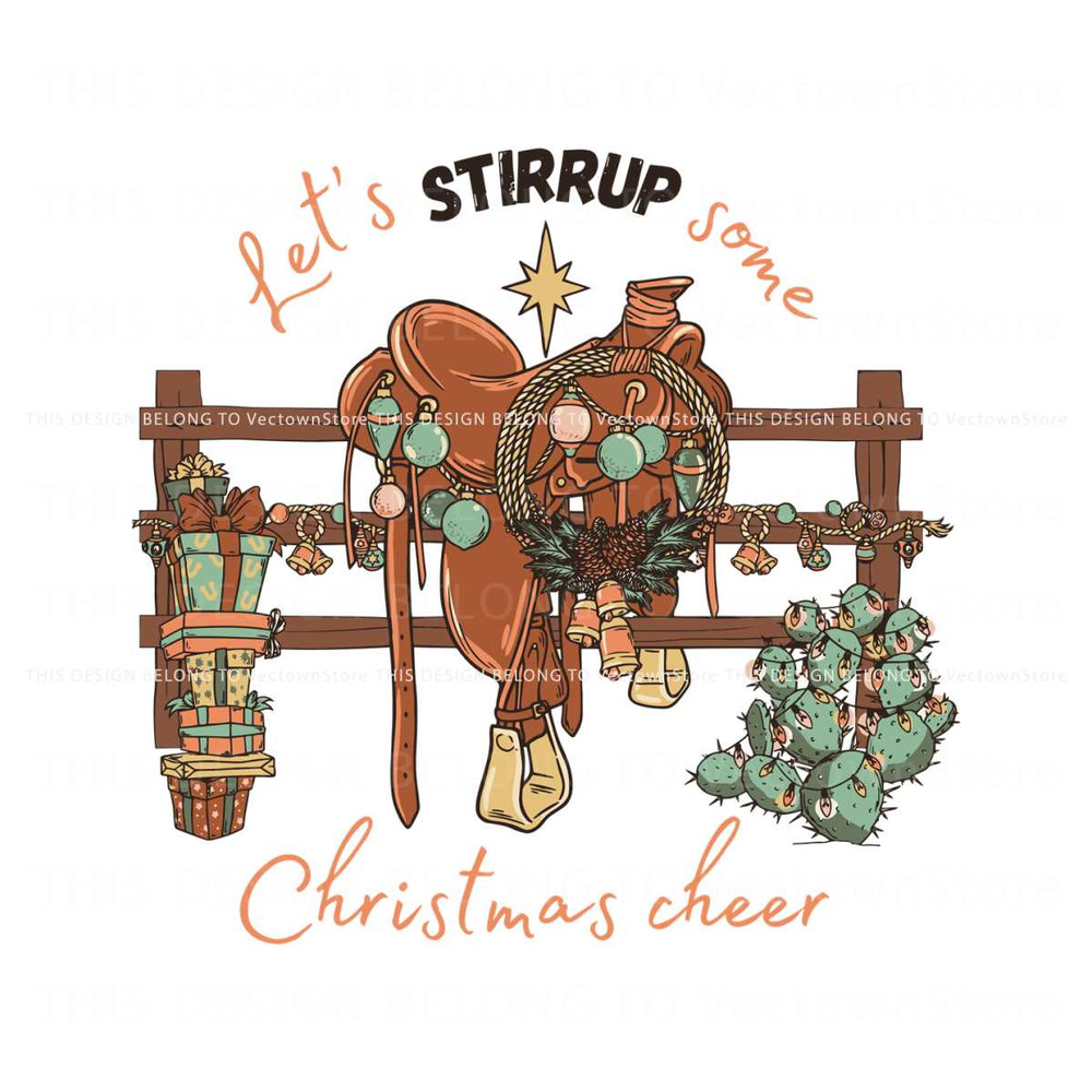 Lets Stirrup Some Christmas Cheer SVG Graphic Design File.jpg