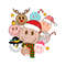 Merry Christmas Santa Smiley Faces PNG Sublimation File.jpg