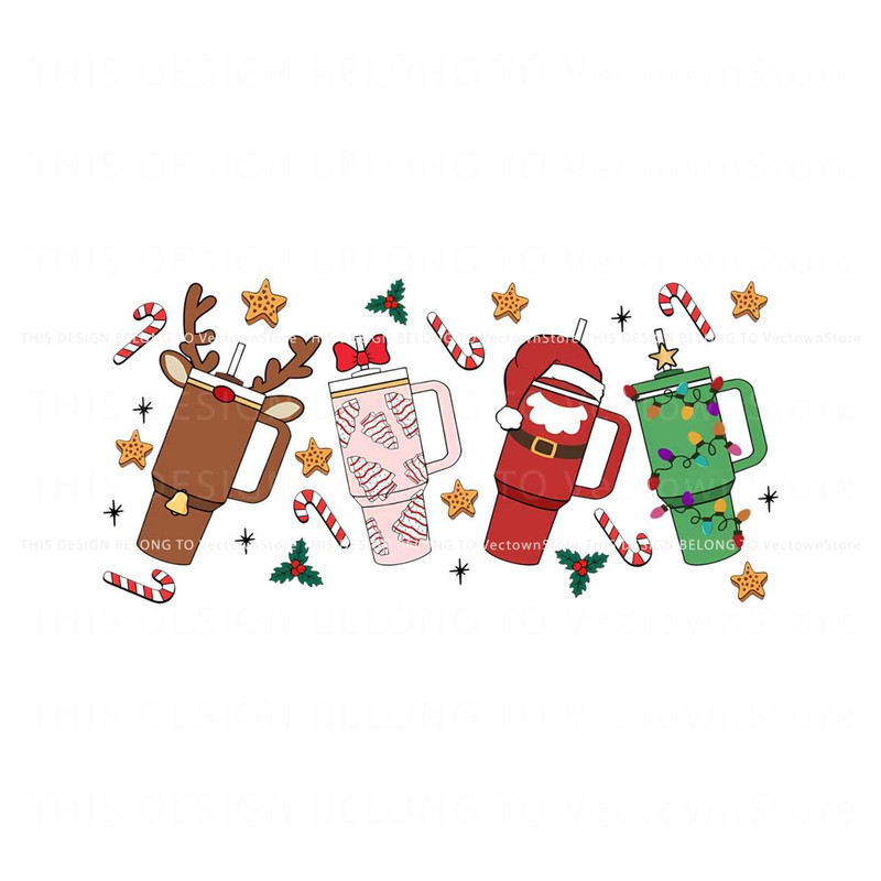 Obsessive Cup Disorder Christmas Drinks SVG Cricut File.jpg