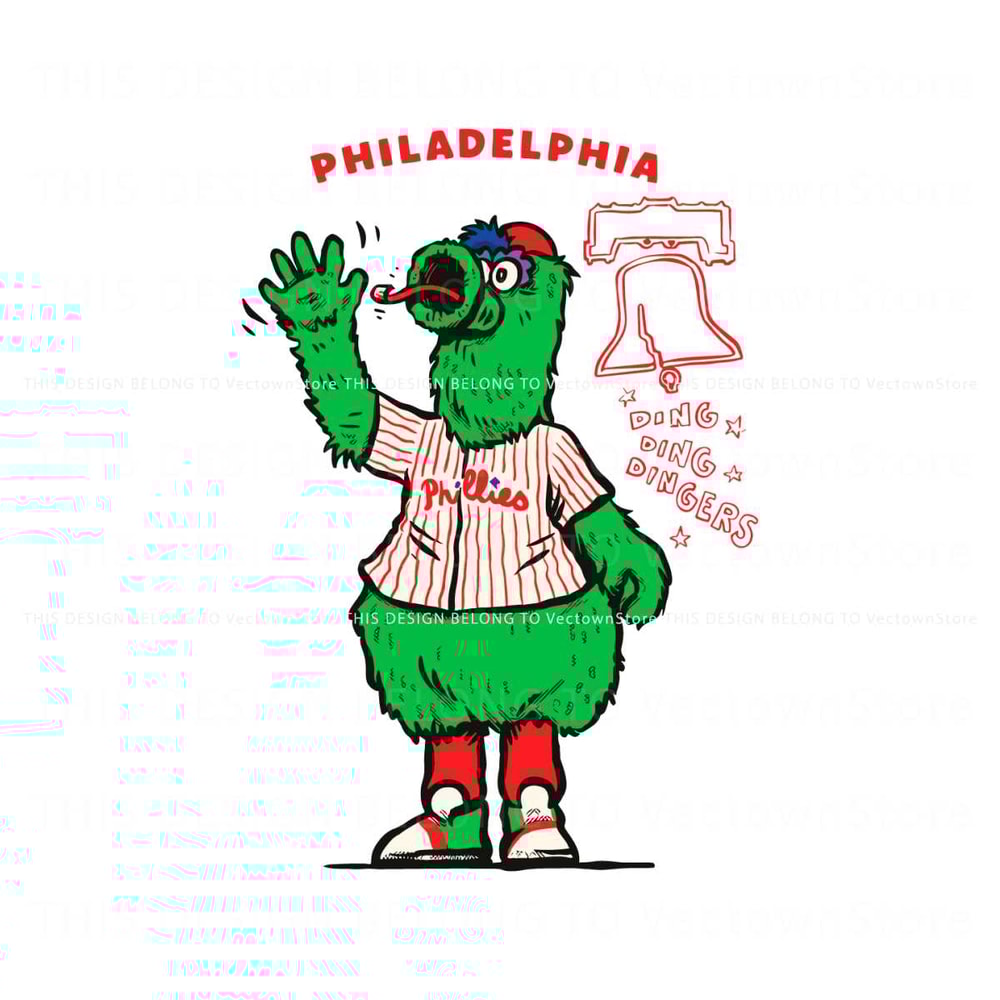 Phillie Phanatic Dancing On My Own SVG File For Cricut.jpg