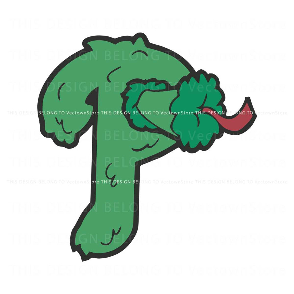 Phillie Phanatic Philadelphia Phillies MLB SVG File For Cricut.jpg