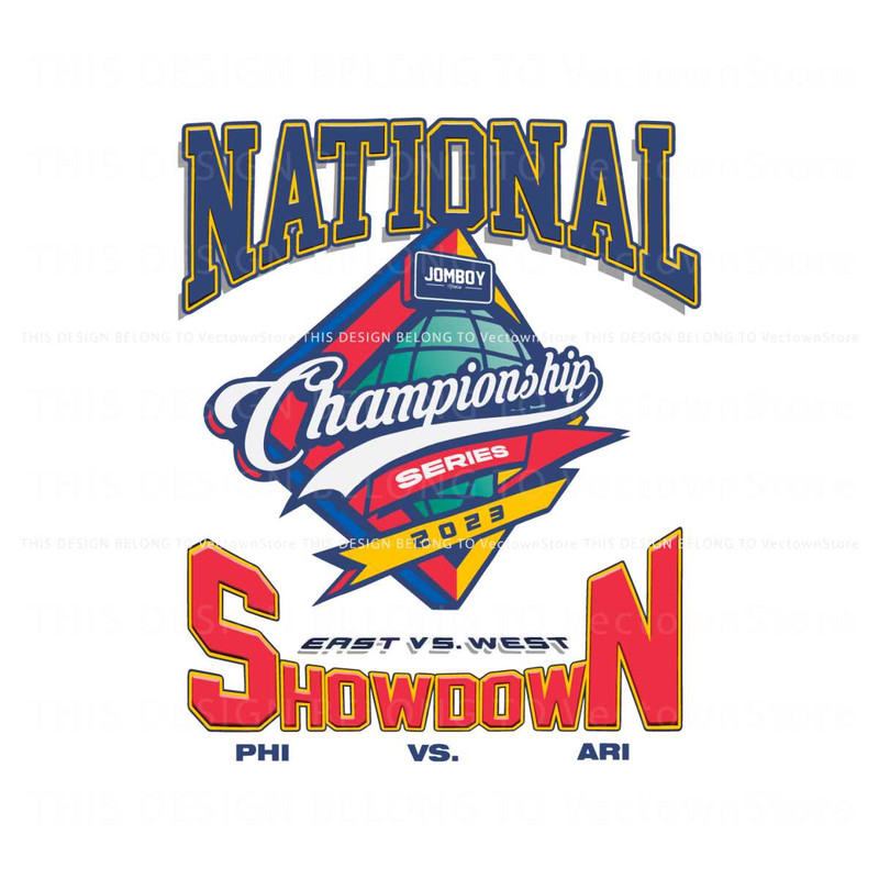 Phillies vs Diamondbacks National Championship Series SVG.jpg