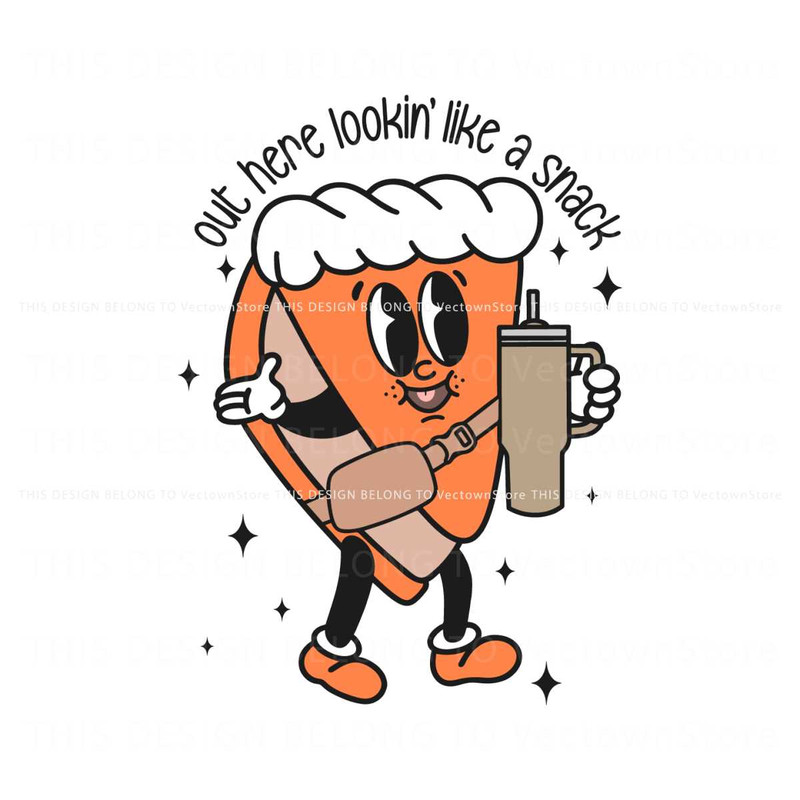 Pumpkin Pie Thanksgiving Looking Like a Snack SVG File.jpg
