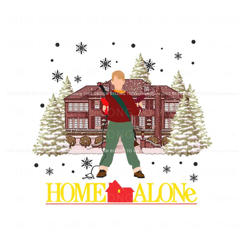 Retro 90s McCallister Home Security Home Alone PNG File.jpg