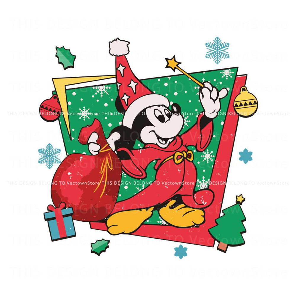 Retro 90s Mickey Sorcerers Apprentice SVG File For Cricut.jpg