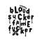 Retro Blood Sucker Fame Fucker SVG Digital Cricut File.jpg