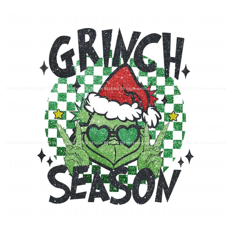 Retro Christmas Grinch Season PNG Sublimation Download.jpg