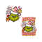 Retro Merry Grinchmas Pink Christmas Cake SVG Download.jpg
