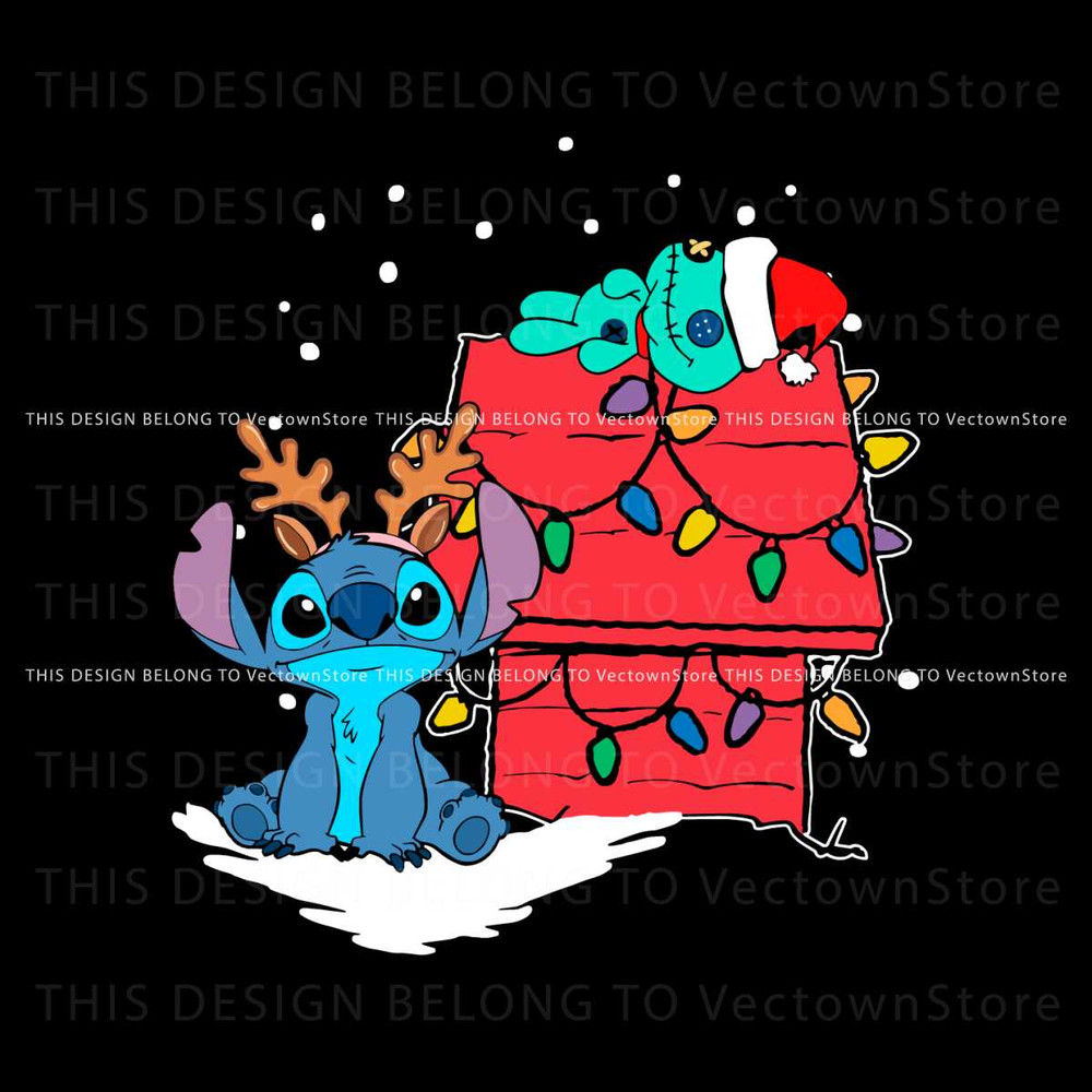 Retro Stitch And Scrump Christmas Lights SVG Cricut Files.jpg
