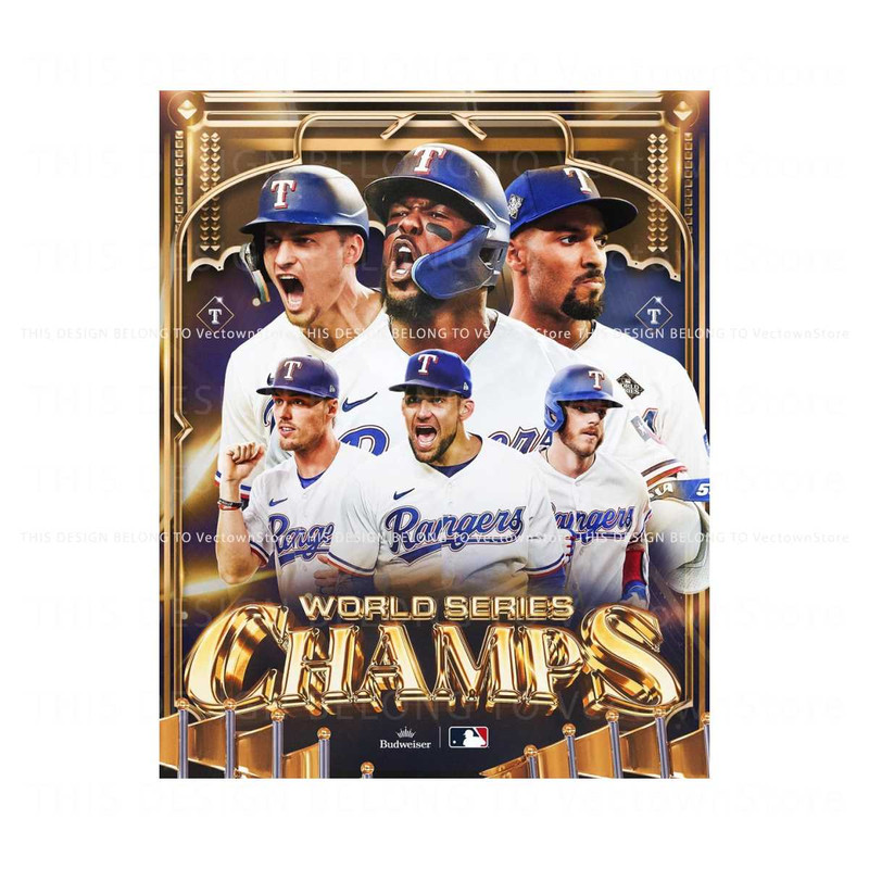 Texas Rangers Are WorldSeries Champions 2023 PNG File.jpg