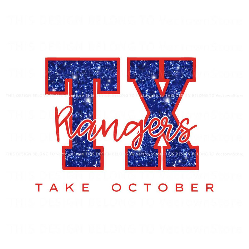 Texas Rangers Take October MLB Postseason PNG Download.jpg